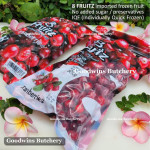 8Fruitz IQF frozen fruit MIXED 4 BERRIES 8 Fruitz 500g (Strawberry Blueberry Raspberry Blackberry)